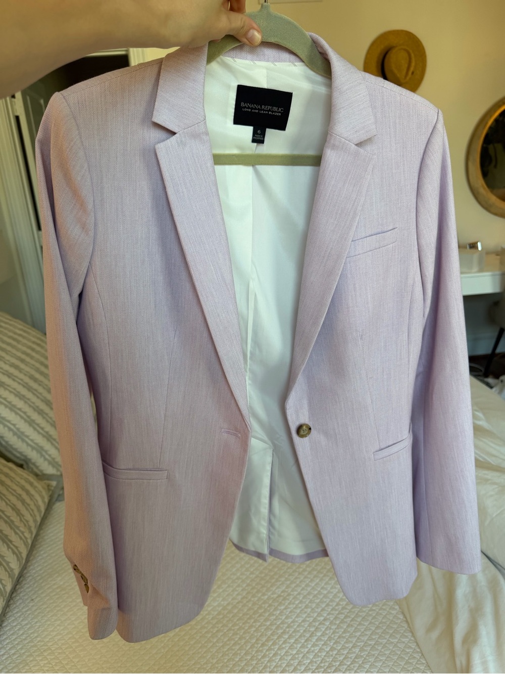 Banana Republic Lavender Blazer